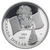 Image 2 : RCM 2005 Proof .9999 Fine Silver Dollar - Canada Flag