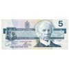 Image 1 : Bank of Canada 1986 $5 UNC