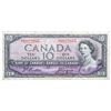 Image 1 : Bank of Canada 1954 $10 - Modified Portrait