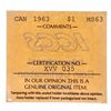 Image 4 : Canada - 1963 $1 MS-63 - ICCS