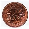 Image 1 : Canada 1953 1Â¢ Coin MS-63 ICCS ( NSF; Red & Brown)