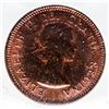 Image 2 : Canada 1953 1Â¢ Coin MS-63 ICCS ( NSF; Red & Brown)