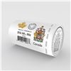 Image 1 : RCM 2020 Numismatic UNC Condition Roll of Canada 50 Cents Coins - Coat of Arms, Special Wrap. 25 Coi