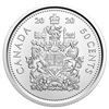 Image 3 : RCM 2020 Numismatic UNC Condition Roll of Canada 50 Cents Coins - Coat of Arms, Special Wrap. 25 Coi