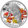 Image 1 : 2014 $20 Cougar: Perched on a Maple Tree - Pure Silver Coin