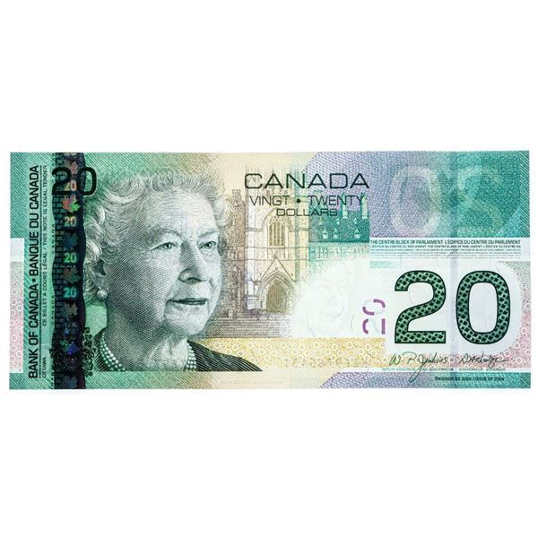 Bank of Canada 2004 $20 EZF