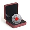 Image 3 : 2017 $20 Majestic Maple Leaves with Drusy Stone - Pure Silver Coin, Stock Photo Used For Listing, Co