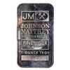 Image 1 : Vintage JM .999 Fine Silver Bar - 1oz.