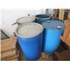 Image 1 : 4 Blue Barrels