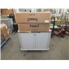 Image 1 : Storage Cart On Wheels & 2 Rolling Stands