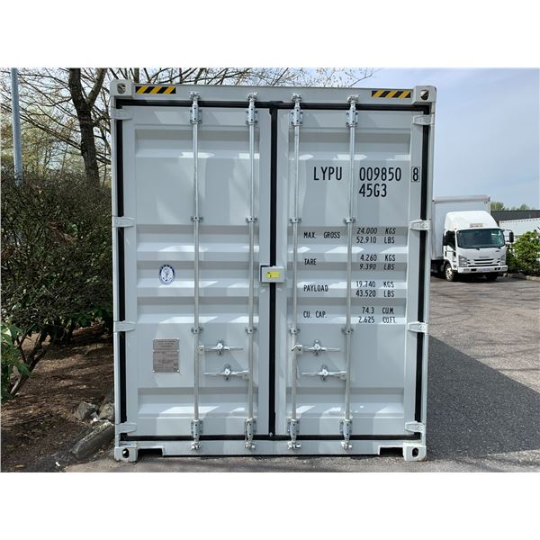 *H/T S* GREY 40' 52,910 MAX CAPACITY INDUSTRIAL TRANSPORT CONTAINER