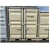 Image 1 : 9' BEIGE PORTABLE OFFICE CONTAINER W88" X L108" X H99" WITH WINDOW,