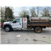 Image 7 : 2013 FORD F-550 XL SUPER DUTY DUMP SALTER, WHITE, VIN 1FDUF5HT3DEB48630