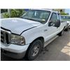 Image 2 : 2006 FORD F-250 XLT SUPER DUTY, 4DR EXTENDED CAB, WHITE, VIN 1FTSX20526EA39728