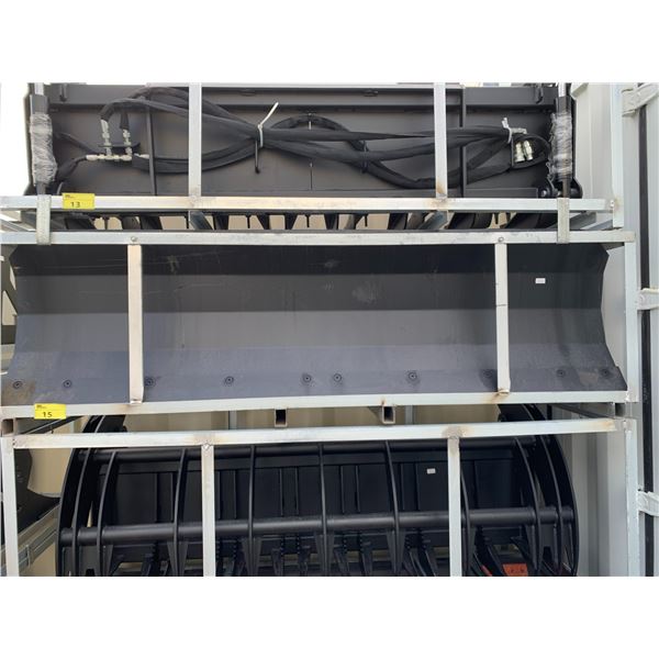 GREATBEAR YS-86 HYDRAULIC SKID STEER 86" PLOW ATTACHMENT