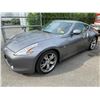 Image 2 : 2012 NISSAN 370Z, 2DR COUPE/SPORT, GREY, VIN JN1AZ4EH1CM560352,