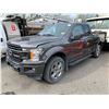 Image 1 : 2019 FORD F-150 XLT SPORT, 4 DR PICK UP, GREY, VIN# 1FTEX1EP3KKD78737