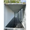 Image 4 : *H/T S* GREY 40' 52,910 MAX CAPACITY INDUSTRIAL TRANSPORT CONTAINER WITH 4 DUAL SWING SIDE DOORS,