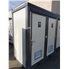 Image 4 : BASTONE LOCKING PORTABLE MOBILE DOUBLE TOILET HOUSE, WITH TWO TOILETS, TWO SINKS,