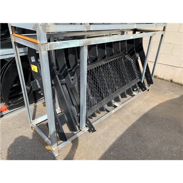 GREATBEAR 70" SKID STEER PUSH STICK RAKE ATTACHMENT