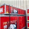 Image 2 : GOLDEN MOUNT 30'X65'X15' HIGH ROUND ROOF PE FABRIC STORAGE BUILDING WITH 11.5' X 11.5'