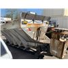 Image 2 : MONROE 84"W X 120"L HOPPER STAINLESS STEEL COMMERCIAL SALTER / SPREADER ON HOOK TRUCK ROLL OFF