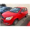 Image 1 : *TOW* 2009 CHEVROLET AVEO 5 LS, 4DR HATCHBACK, RED, VIN KL1TV65E19B605059