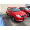 Image 2 : *TOW* 2009 CHEVROLET AVEO 5 LS, 4DR HATCHBACK, RED, VIN KL1TV65E19B605059