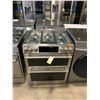 Image 1 : CAFE STAINLESS STEEL 6 BURNER NATURAL GAS DUAL SMART OVEN WITH TOUCH SCREEN CONTROLS