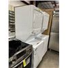 Image 2 : GENERAL ELECTRIC GUD27EEMN0WW WHITE HE SENSOR WASHER DRYER COMBO UNIT 27"W X 30"D X 75"H