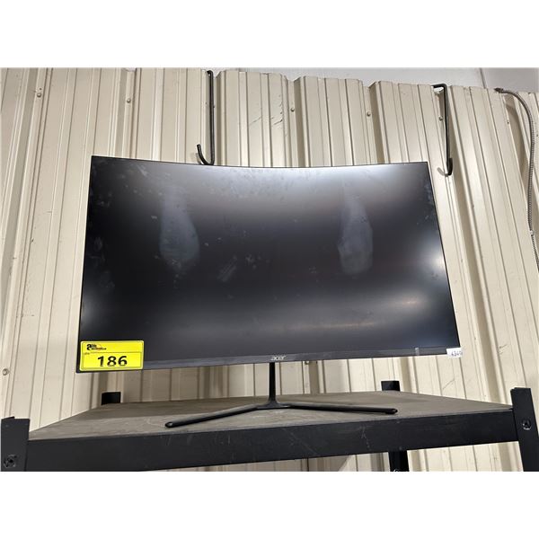 ACER 32" CURVED SCREEN COMPUTER MONITOR ( NO POWER ADAPTER CONDITION UNKNOWN )