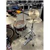Image 3 : 13 PCS DRUM KIT WITH GIBRALTAR PROFESSIONAL RACK, 6 SABIAN AAX CYMBALS, BASS DRUM WITH  FOOT PEDA...