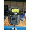 Image 1 : INSTANT POT DUO SV MULTI-USE PROGRAMMABLE PRESSURE COOKER & BAG OF 3 ASSORTED STAINLESS TABLE LAMP