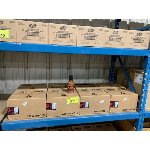 8 BOXES OF ASSORTED COUNTY FARE ARTISAN MADE NO SUGAR BARBEQUE SAUCE/ STEAK SAUCE