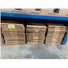 Image 2 : SHELF OF ASSORTED ULINE 12" X 10" X 4" SHIPPING CARDBOARD BOXES