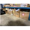 Image 1 : SHELF OF ASSORTED PLASTIC/PAPER CUPS, CUP BOWLS WITH LIDS, GLASSES, CRAFT STICKS, BAGS, ZIP LOCK ...