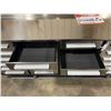 Image 2 : STEELMAN STAINLESS STEEL 30 DRAWER WORKBENCH 36"H X 113"W X 24"D WITH ANTI-SLIP LINING,