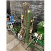 Image 2 : GREEN MOBILE INDUSTRIAL TORCH CART WITH BOTTLES, GAUGES, HOSES, & TORCH