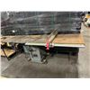 Image 1 : KING INDUSTRIAL KC-10CCX 10" CONTRACTORS CABINET TABLE SAW ON MOBILE EQUIPMENT CART WITH GUARD & 2