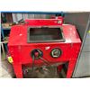 Image 3 : SBC 420 120V RED INDUSTRIAL 48"W X 24"D X 65"H ABRASIVES BLASTING CABINET