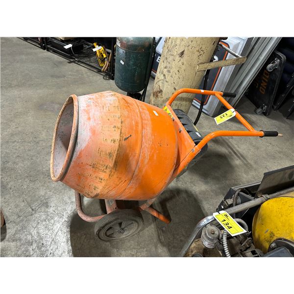 BELLE GROUP ORANGE MOBILE INDUSTRIAL ELECTRIC CEMENT MIXER