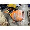 Image 2 : BELLE GROUP ORANGE MOBILE INDUSTRIAL ELECTRIC CEMENT MIXER