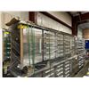 Image 3 : STEELMAN STAINLESS STEEL 18 DRAWER 2 DOOR WORKBENCH 36"H X 113"W X 24"D WITH ANTI-SLIP LINING,