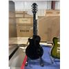 Image 4 : XAVIERE SILVER METALLIC BODY 6 STRING ELECTRIC GUITAR WITH WALNUT INLAY NECK ( SMALL CRACK UNDER