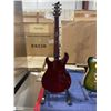 Image 4 : IYV DESTINY CNC WOUND 2 TONE BURLED WOOD BODY 6 STRING ELECTRIC GUITAR WITH WALNUT INLAY NECK