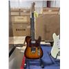 Image 1 : JET GUITARS WILKINSON 2 TONE WOOD BODY BURLED GUARD 6 STRING ELECTRIC GUITAR WITH WALNUT NECK