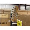 Image 3 : JET GUITARS WILKINSON 2 TONE WOOD BODY BURLED GUARD 6 STRING ELECTRIC GUITAR WITH WALNUT NECK