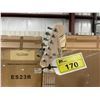 Image 3 : FENDER SQUIRE STRATOCASTER METALLIC WHITE WOOD BODY 6 STRING ELECTRIC GUITAR WITH MAPLE NECK