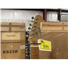 Image 3 : JET GUITARS BLUE WOOD BODY 6 STRING ELECTRIC GUITAR WITH DARK WOOD NECK