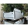 Image 2 : FORD F SERIES WHITE SUPER DUTY 78"W X 105"L PICKUP TRUCK BOX WITH REAR BUMPER, & TAILGATE WITH